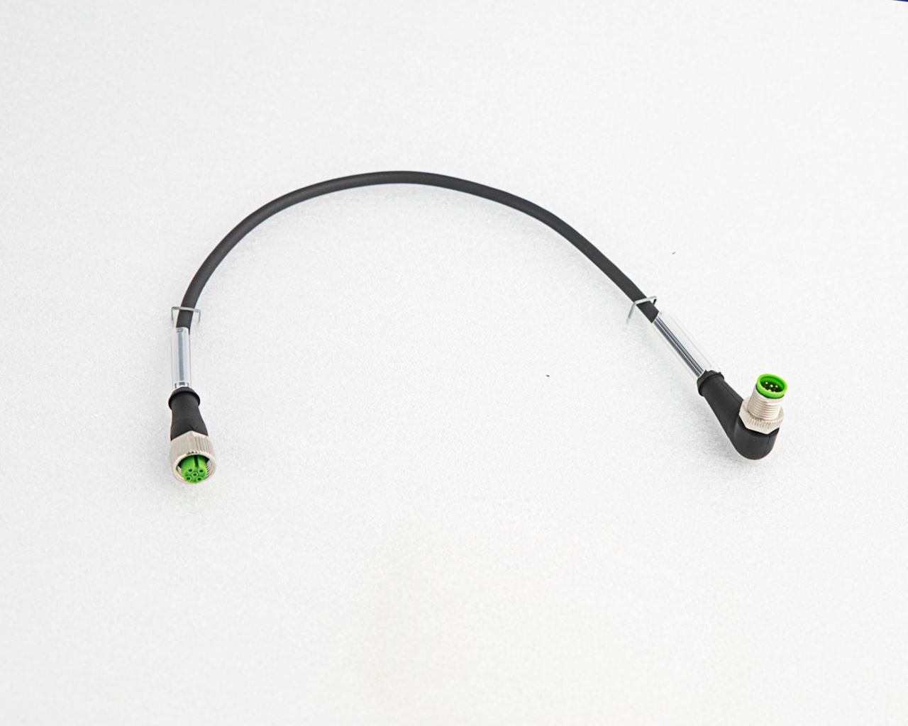 Lift table spare part - Cable M12M90-M12F-5-pin 0,3m