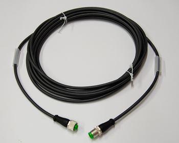 Lift table spare part - Cable M12M-M12F 4p 5m