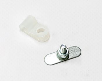 Lift table spare part - Thumbscrew M4x12+cabelclips plastic