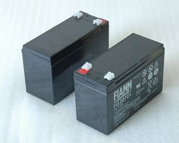 Lift table spare part - Battery pack 2x12VDC 7,2Ah